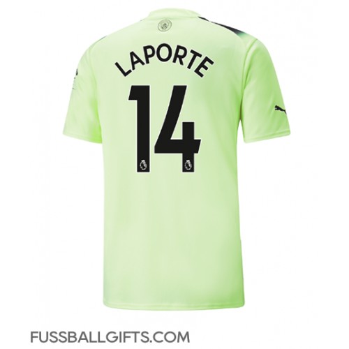Manchester City Aymeric Laporte #14 Fußballbekleidung 3rd trikot 2022-23 Kurzarm